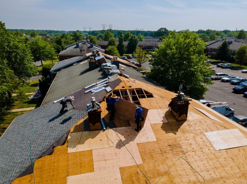 A Frame Roof Installation in Worcester, MA