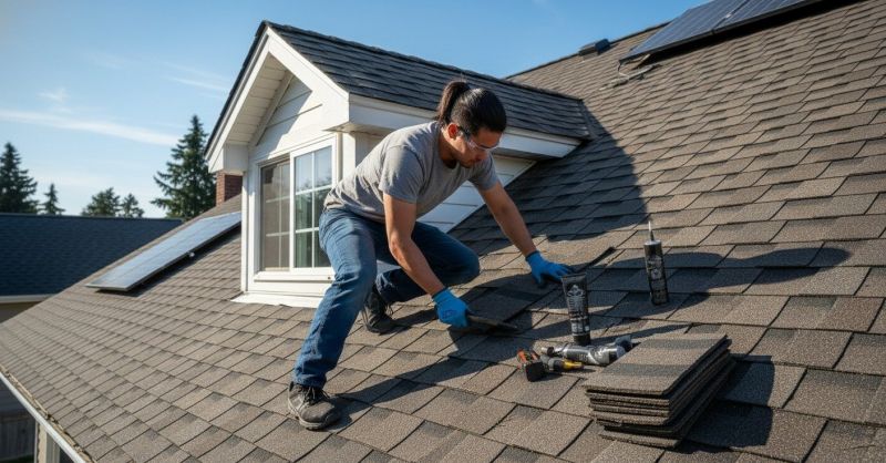 Roof Shingle Installation