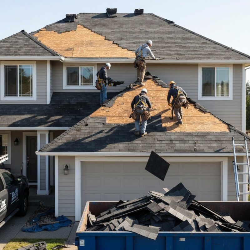 Shingle Roof Replacement in Worcester, MA